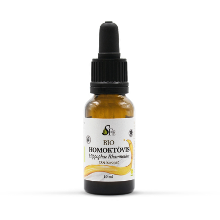 Frumusețe și îngrijirea pielii - Extract CO₂ Cătină Bio 10 ml – Ulei Semințe Hippophae Omega 3-6-7-9