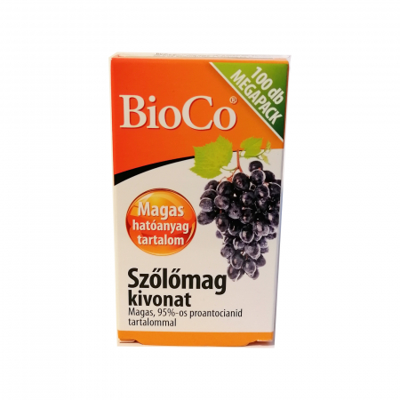 Sănătate cardiovasculară și arterială - Extract din semințe de struguri 100 tablete