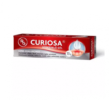 Preparate externe - Gel Curiosa pentru tratare a ranilor, 30g