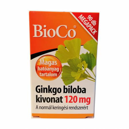 Sistemul nervos și stres - Gingko biloba 120mg 90 tablete