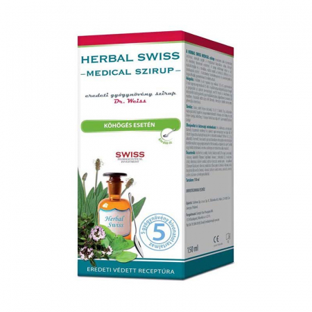 Sănătate pentru răceală și respiratorie - Herbal Swiss Sirop Medical