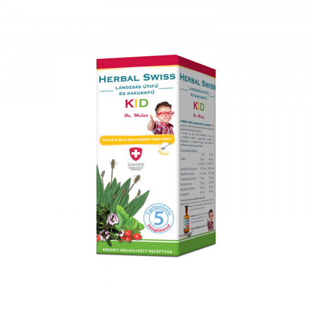Sănătate pentru răceală și respiratorie - Herbal Swiss sirop pentru copii