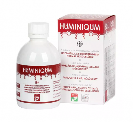 Stimulatoare ale sistemului imunitar - Huminiqum Sirop pe Baza de Acid Humic, 250ml