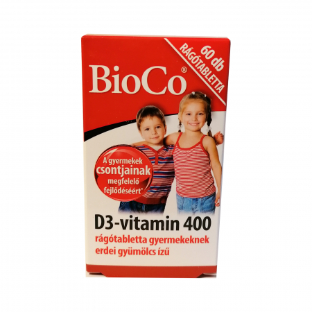 Vitamine A-Z - Junior Vitamina D3 400UI 60 comp.masticabile