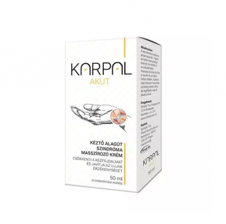 Preparate externe - Karpal Akut Crema de masaj pentru tratamentul sindromului de tunel carpian 50ml