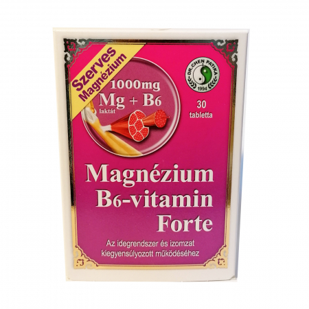 Sistemul nervos și stres - Magneziu + B6 forte