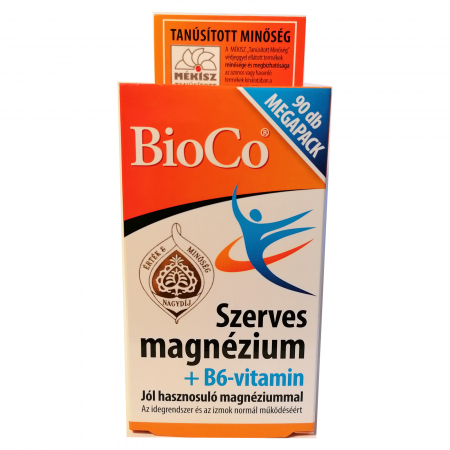 Sistemul nervos și stres - Magneziu organic + vitamina B6 90 tablete