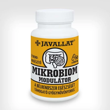 Modulator Microbiom JAVALLAT® (60 caps) - Echilibru Flora Intestinală, Brusture, Turmeric [1]
