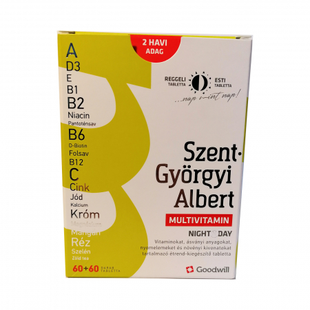 Stimulatoare ale sistemului imunitar - Multivitamine Szent-Gyorgyi Albert, 60+60 tablete