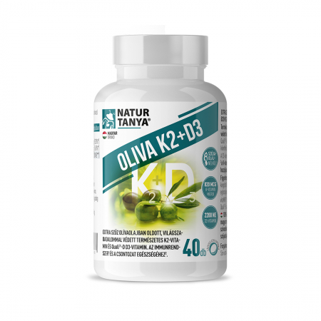 Stimulatoare ale sistemului imunitar - OLIVA K2+D3 – Vitamina K2 vitaMK7® brevetată la nivel mondial pentru un sistem imunitar și oase sănătoase