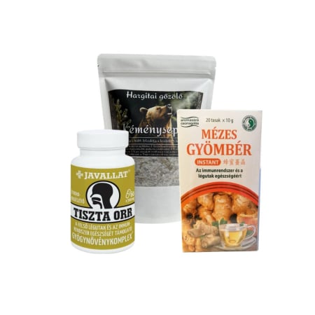 Pachete promoționale - Pachet Respirație Liberă | Sare Praid, Nas Curat & Ghimbir