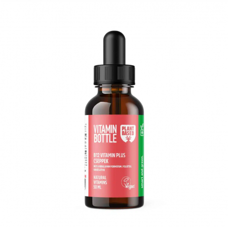 Stimulatoare ale sistemului imunitar - Picaturi Vitamin B12 Plus, 50 ml, cu pipeta dozatoare