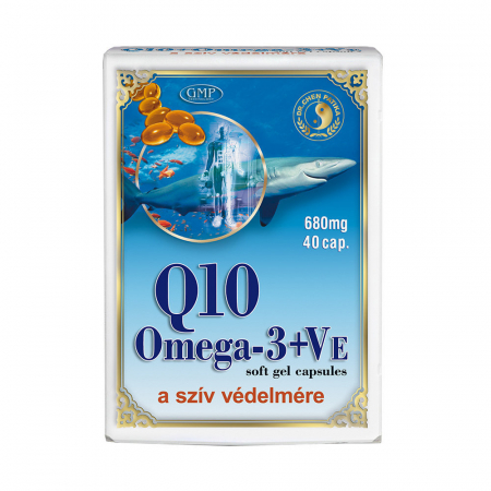 Sănătate cardiovasculară și arterială - Q10 Omega-3 + Vitamina E