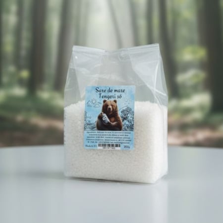 Săruri naturale - Sare de mare naturală grunjoasă 500g