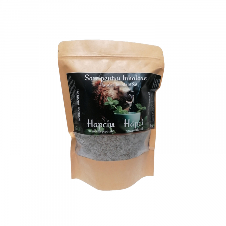 Săruri naturale - Sare pentru Inhalare cu Cu Menta piperita 1kg - Respirație Usoara si Sanatate