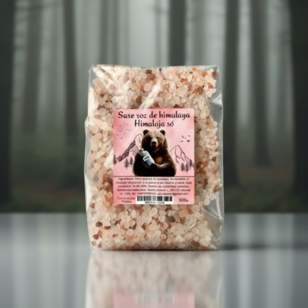 Săruri naturale - Sare roz de Himalaya 500g