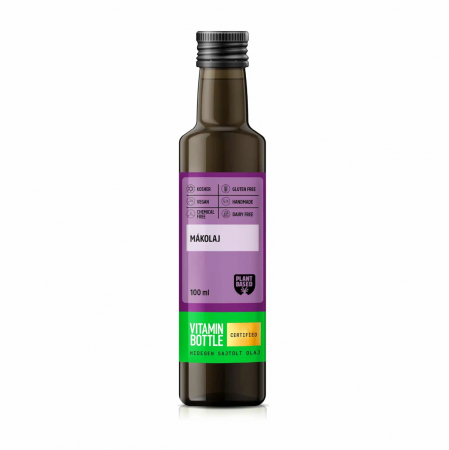 Alimente sanatoase - Ulei de Mac Presat la Rece pentru Consumul Alimentar – 100 ml