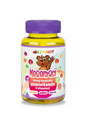 Stimulatoare ale sistemului imunitar - Ursuleți gumați cu vitamine, 60 bucăți