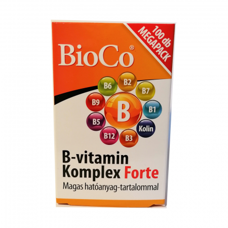 Sistemul nervos și stres - Vitamina B-complex forte 100 tablete