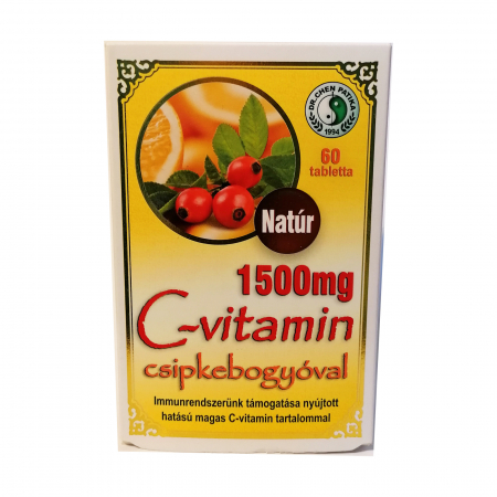 Stimulatoare ale sistemului imunitar - Vitamina C 1500mg cu macese