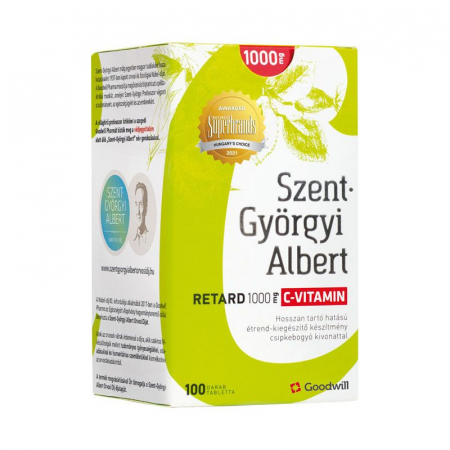 Stimulatoare ale sistemului imunitar - Vitamina C Szent-Györgyi Albert 1000 mg 100 comprimat retard