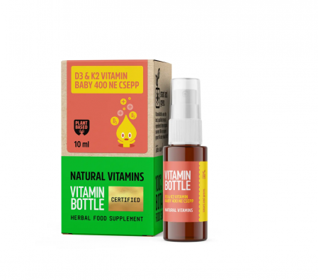 Stimulatoare ale sistemului imunitar - Vitamina D3 + K2 + Probitice spray pentru copii 10ml