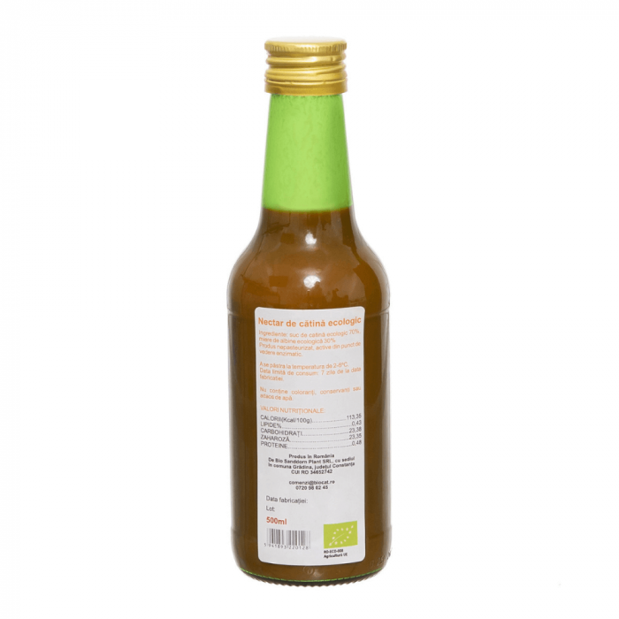 Nectar de catina Ecologic 250 ml - Sticla (produs proaspat) [2]