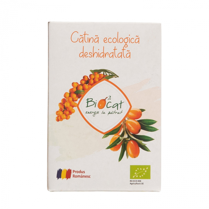 Fructe deshidratate de catina ecologice - produs deshidratat 100g [3]