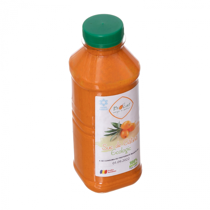 Suc de catina ecologic 500ml - pet (produs congelat) [3]