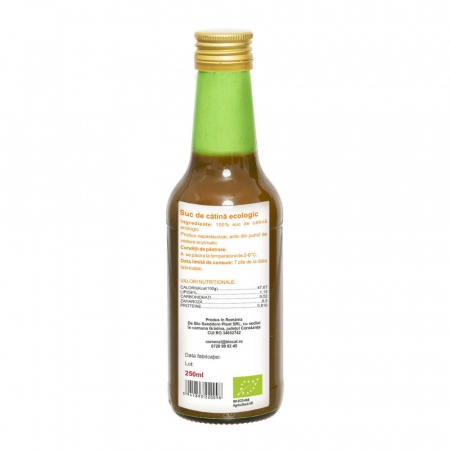 Suc de catina ecologic 250ml - sticla (produs proaspat) [1]