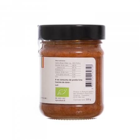 Biocream - cremă tartinabilă din miere, căpsuni și pulbere de cătină,  220 gr [2]