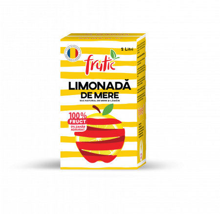 Sucuri Naturale - Limonada de Mere, Suc natural de mere si lamaie Bag in Box 2L