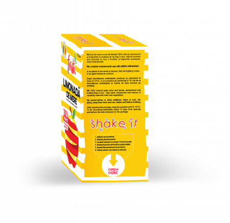 Limonada de Mere, Suc natural de mere si lamaie Bag in Box 2L [1]