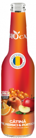 Sucuri Naturale - Suc de catina cu mere, piersici si portocale 250 ml
