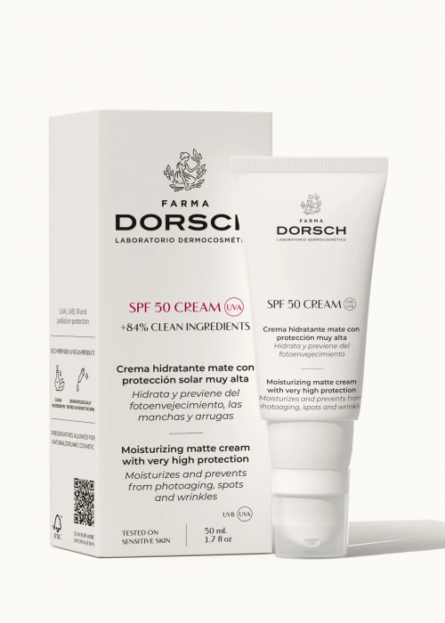 SPF 50 Cream - cremă antirid cu SPF 50, hidratare & protecție solară 360° [2]