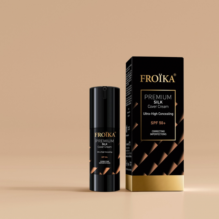 Fond de Ten Premium Silk Cover cu SPF 50 Froika [2]