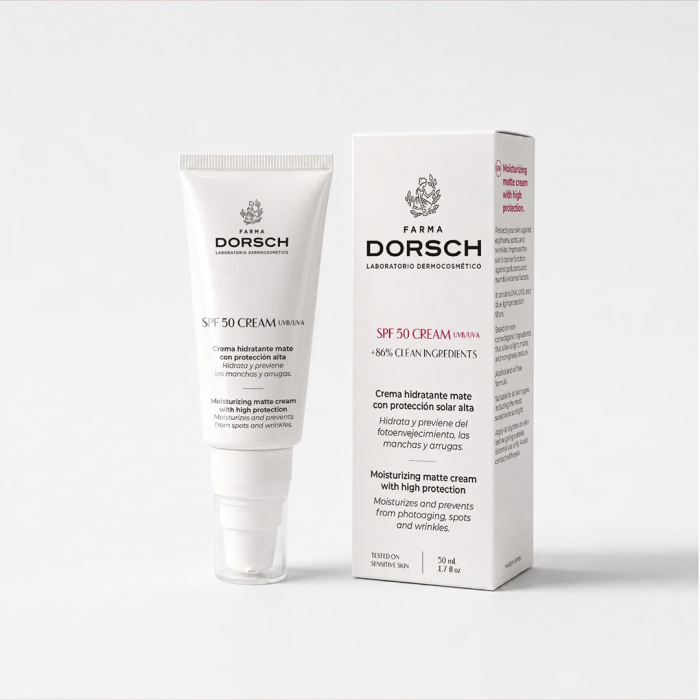 SPF 50 Cream - cremă antirid cu SPF 50, hidratare & protecție solară 360° [2]