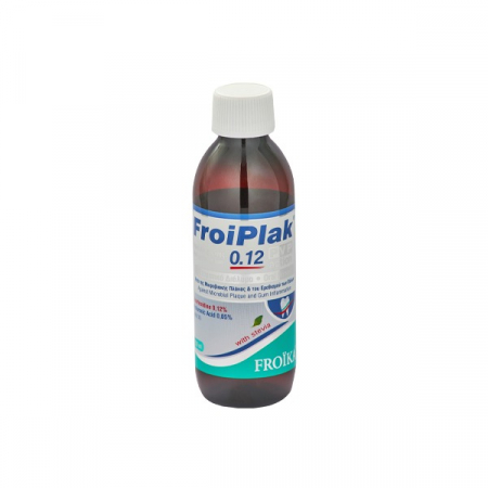 Igiena orala - Apă de gură antiseptică FROIPLAK 0,12 PVP – 250 ml