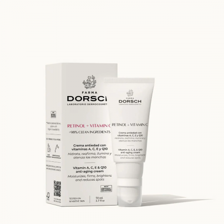 Cremă antirid Retinol + Vitamina C și peptide 50 ml – Farma Dorsch [1]