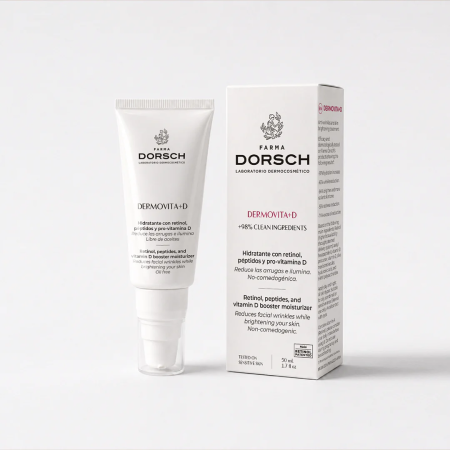 Cremă antirid cu retinol, peptide și vitamina D – Dermovita -D Farma Dorsch [1]