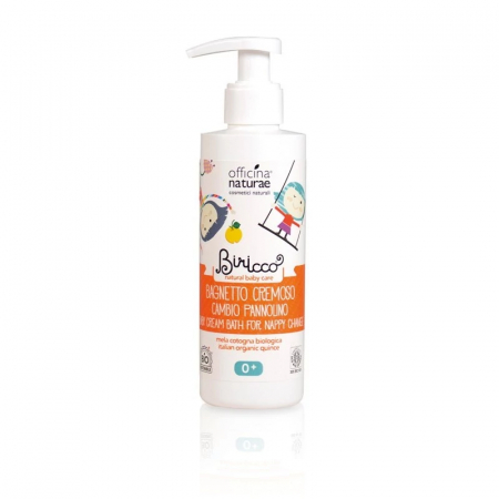 Officina Naturae - Gel de duș bebeluși cu gălbenele și ovăz organic - Officina Naturae