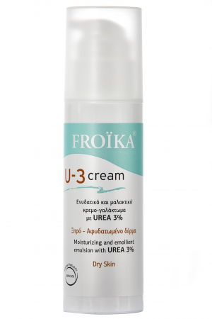 Ten uscat - Cremă cu uree 3% pentru psoriazis și piele uscată – Froika U-3