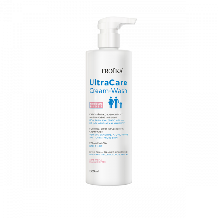 Ingrijire bebelusi - Cremă de baie pentru piele sensibilă Froika Ultracare Cream Wash