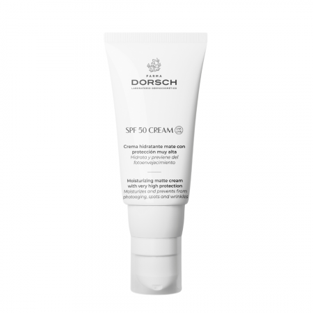 Farma Dorsch - SPF 50 Cream - cremă antirid cu SPF 50, hidratare & protecție solară 360°