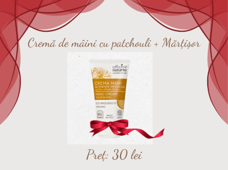 Promotii - Cremă de mâini cu patchouli + Mărțișor