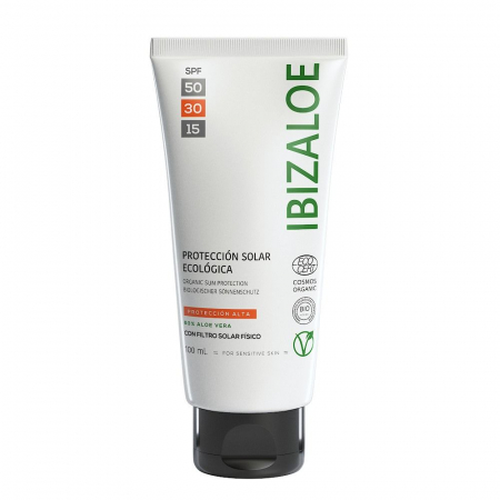 Ibizaloe - Cremă de protecție solară SPF 30 hidratantă cu Aloe Vera - Ibizaloe