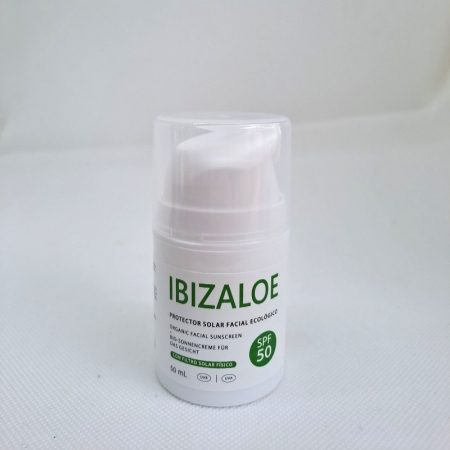Cremă cu Aloe Vera si Protecție Solară SPF 50 - 50ml Ibizaloe [1]
