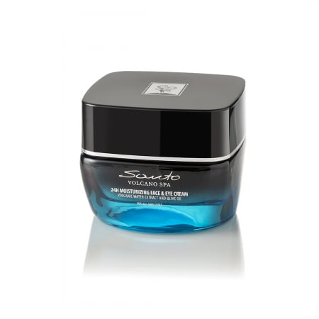 Crema hidratanta fata și ochi cu efect anti-rid – 24h hidratare - 50 ml Santo Volcano Spa [2]