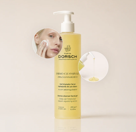Gel curățare față cu aloe și zinc – Farma Dorsch 200ml [1]
