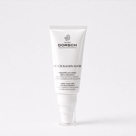 Ingrijire ten - Mască facială detox cu kaolin, aloe vera și vitamina C
